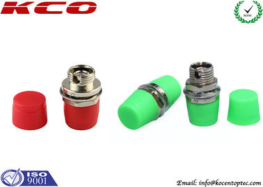 D Type FC Fiber Optic Adapter 100% Test Low Insertion Loss OEM