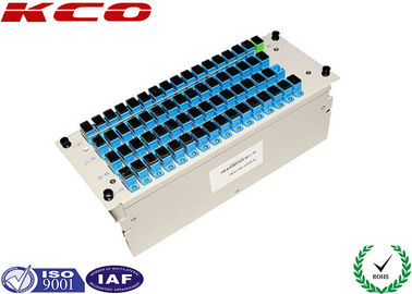 1:64 LGX Module G657A Fiber Optic Splitter FTTH GPON PON 1x64 Port