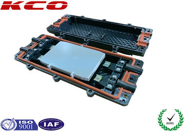 IP67 Inline Type 24fo Fiber Optic Splice Closure Mini Optical Fiber Enclosure 48 cores