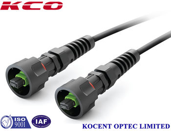 IP67 ODVA MPO/APC G652D Water Proof Optic Fiber Patch Cable for FTTA CPRI RRU LTE