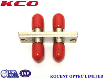 DIN-DIN Metallic Duplex Fiber Optic Adapter for High Performance Single Mode Applications