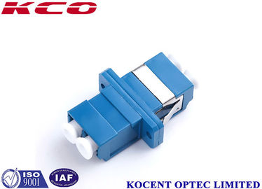 LC/UPC Fiber Optic Adapter with Ceramic Sleeves and 0.10dB Repeatability for Duplex Applications