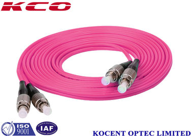 FC/UPC Fiber Optic Patch Cord with OM4 Multimode 50/125 Core for 10G Ethernet Applications
