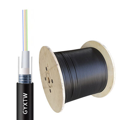  Central Loose Tube Armored GYXTW 6b1 SM Optic Fiber G652D Outdoor Cable