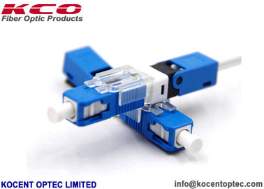 3D Pass Fiber Optic Fast Connector with No Epoxy or Polishing Required for Quick Assembly