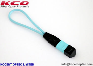 OM3 OM4 MPO MTP Loop Back LSZH Multimode Mini Fiber Patch Cord