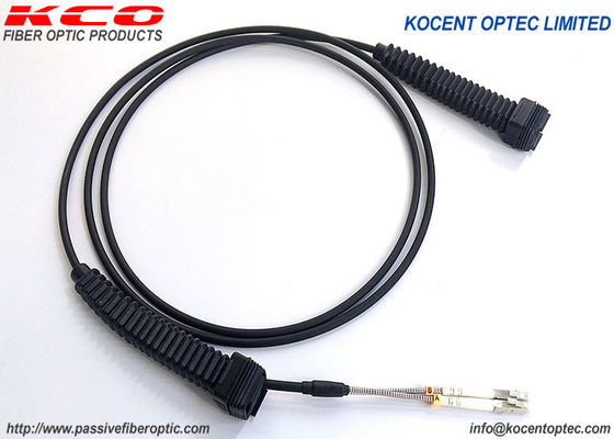 LSZH TPU Outdoor Fiber Optic Patch Cord with NSN-DLC Connector for 4G 5G Base Station