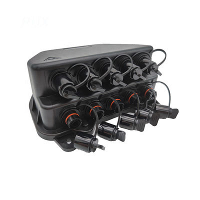10 Ports Fiber Optic Terminal Box with ABS+PC Material and OptiTap Mini SC Connector for FTTx Networks