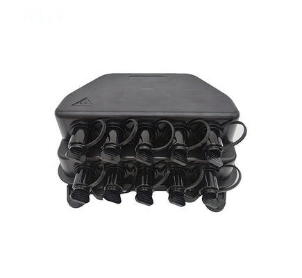 10 Cores Pre Connected Fiber Optic Terminal Box with 1x2 PLC Splitter Reduces TCO by 15-30% for FTTx Networks