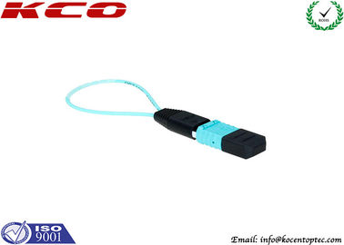 Mono Mode MPO MTP Loopback Cable and Fiber Optic Loopback Tester with 0.2dB Insertion Loss and 55dB Return Loss