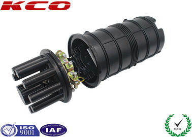 Mini Size Dome Type 12 24 48 Cores Splice Closure Fiber Optic 1 In 7 Out Cable Ports Pipeline