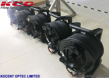 UV Resistant Armored TPU Fiber Optic Patch Cord with 2 Cores 4 Cores 6 Cores for FTTA Field Operations