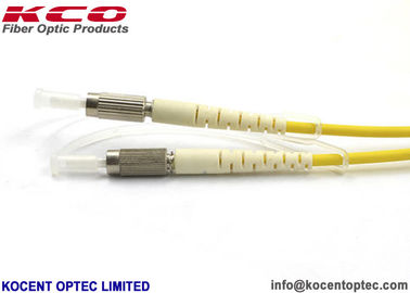 Single Mode Fiber Optic Patch Cord with DIN/PC Connector and Simplex/Duplex Configuration for Reliable Data Transmission