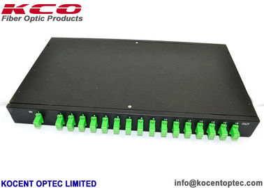 1.0m 1x16 SC/APC Fiber Optic Splitter with Low Insertion Loss and Telcordia GR-1209/1221 Qualified for 19'' Rack Mount