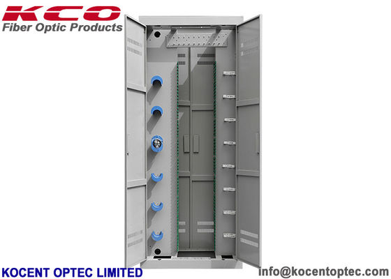 19 Inch 720 Cores Fiber Optic Terminal Box with 0.15dB Insertion Loss Optical Distribution Frame