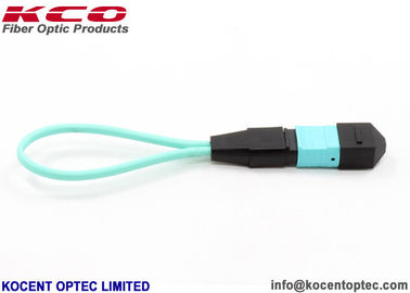 OM3 OM4 MPO MTP Loop Back LSZH Multimode Mini Fiber Patch Cord
