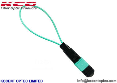 OM3 OM4 MPO MTP Loop Back LSZH Multimode Mini Fiber Patch Cord