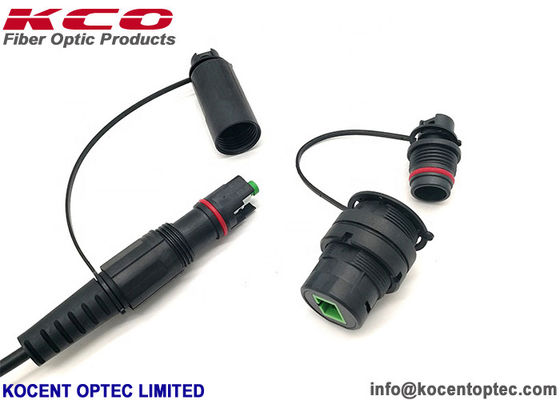 FTTH FTTA Outdoor Waterproof SC APC Adapter Fiber Optic Splice Closure 1*8 Splitter
