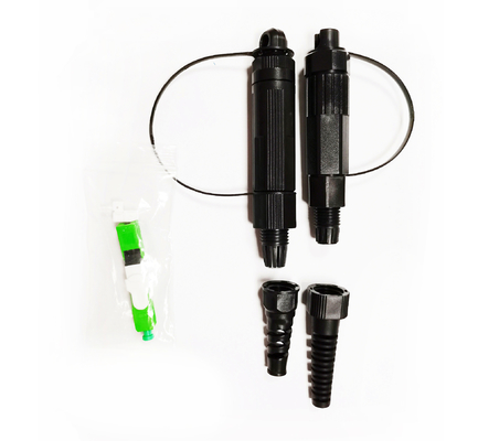 एफटीटीएच एफटीटीए के लिए वाटरप्रूफ फाइबर ऑप्टिक फास्ट कनेक्टर एच कनेक्टर मिनी एससी एपीसी